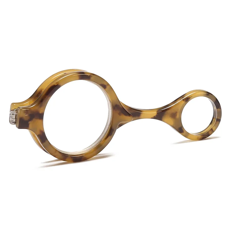 

Cute Round Foldable Reading Glasses Men Women Portable Hanging Neck Reader for Magnifying Presbyopia +1.0 1.5 2.0 2.5 3 3.5 4.0