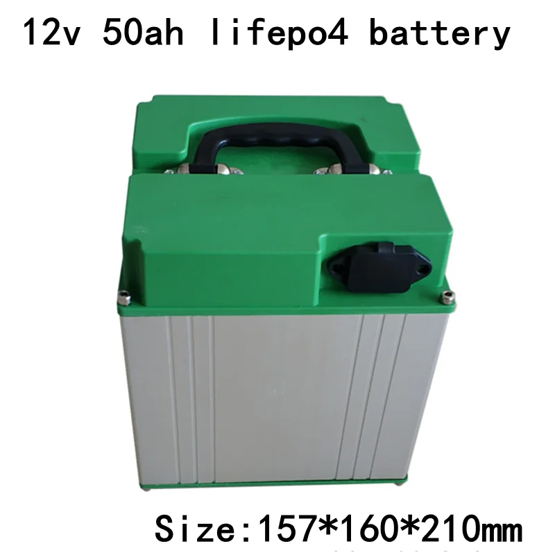 Lifepo4 12v 50ah комплект инвертора портативный аккумулятор для автомобиля