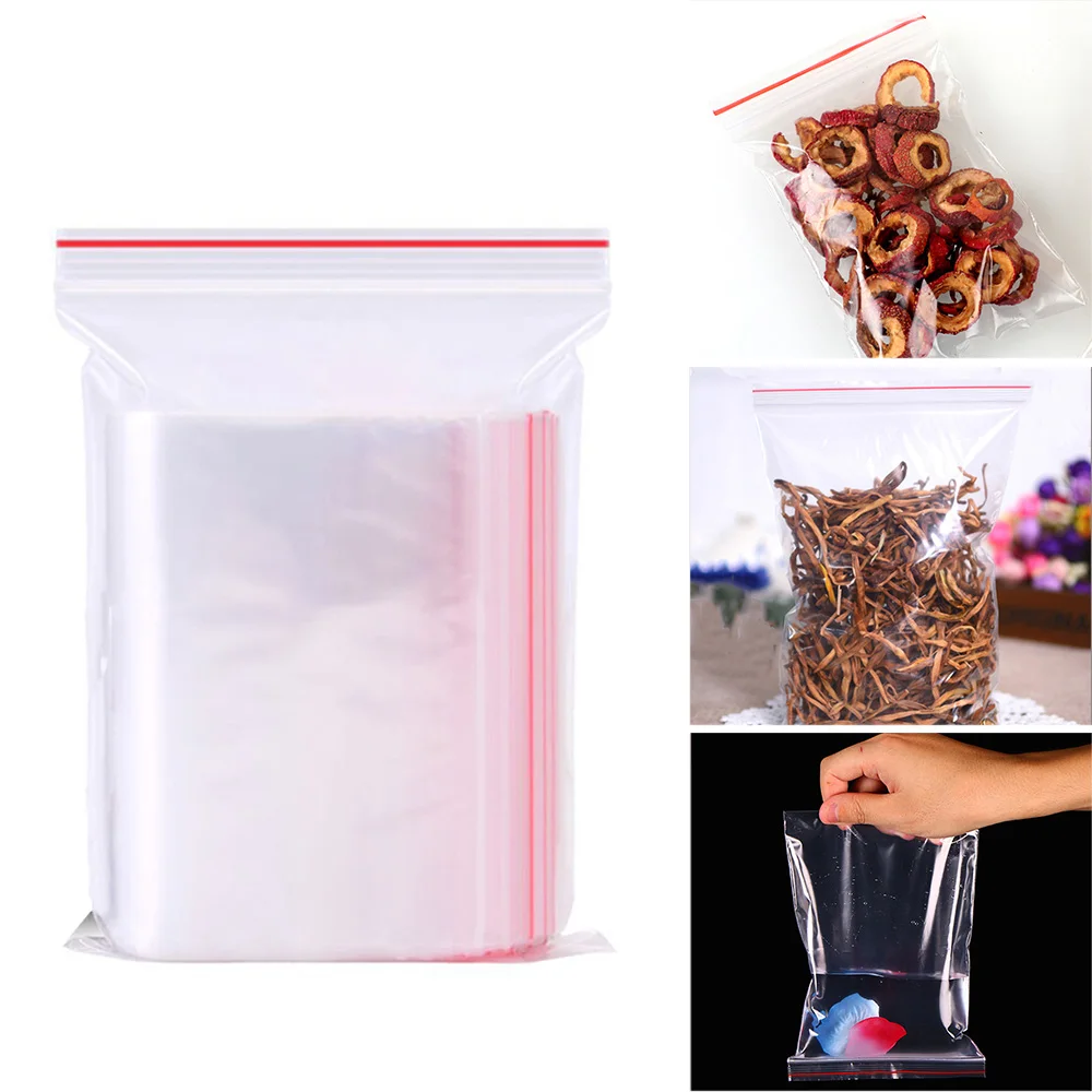 Пластиковые пакеты Ziplock упаковка для пищевых продуктов ювелирные изделия