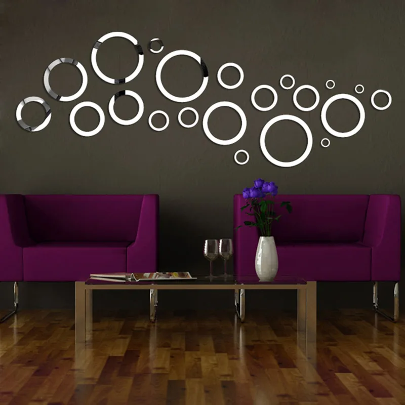 Funlife express/распродажа Популярные стильные круглые палочки трехмерные акриловые