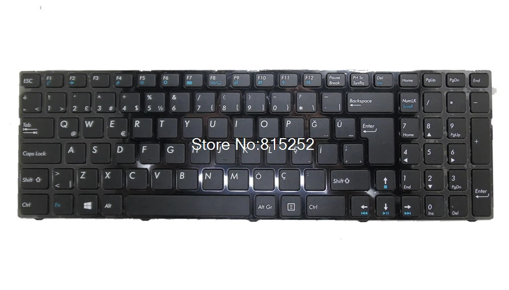 

Laptop Keyboard For Medion AKOYA P7631 MD98578 MD98579 MD98581 MD98582 MD98751 MD98752 MD98754 MD98869 MD98871 MD98872 TR Turkey