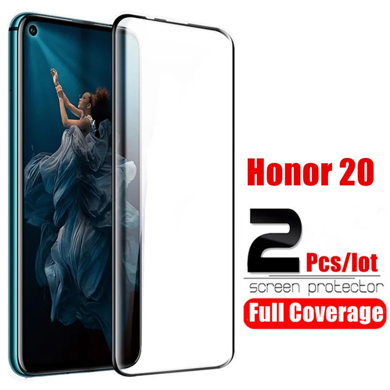 Закаленное стекло 9D для Honor 20 защитная пленка экрана телефона Huawei huawey 2
