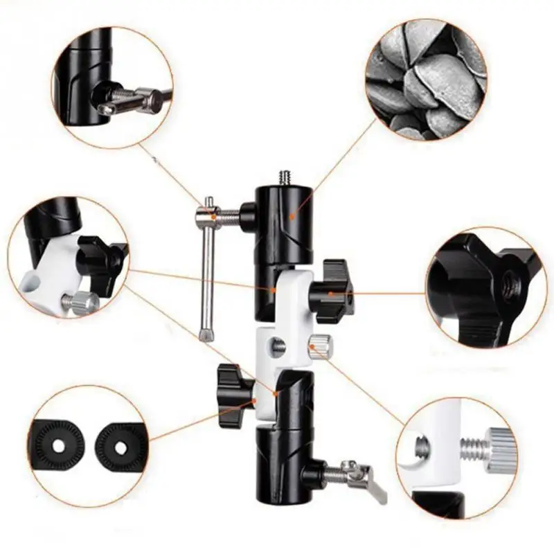 Светильник u-образный поворотный держатель для вспышки трехсекционный кронштейн