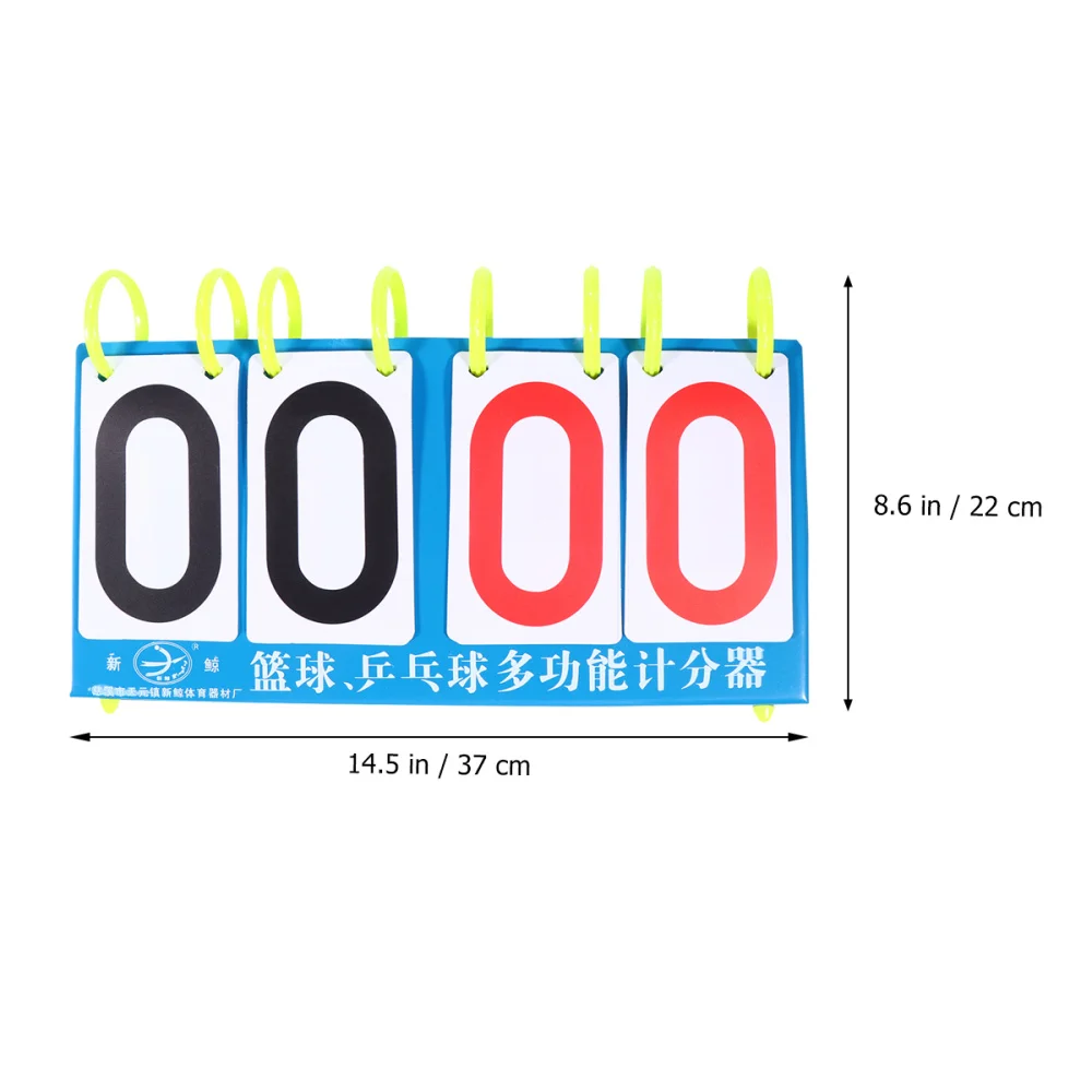 

1Pc Portable 4-Digit Desktop Scoreboard Durable Scoring Marker Score Keeper
