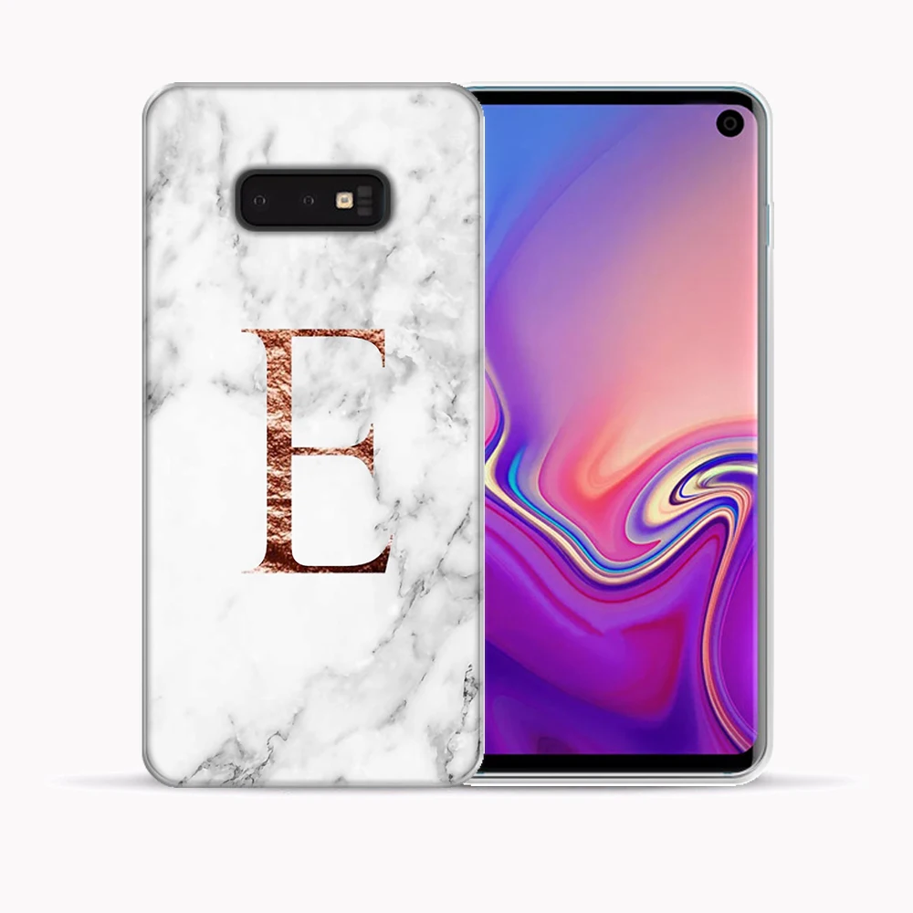 Мраморный силиконовый чехол для телефона Samsung Galaxy S10 Plus S10E S9 Note 10 Pro 9 26 дюймов с