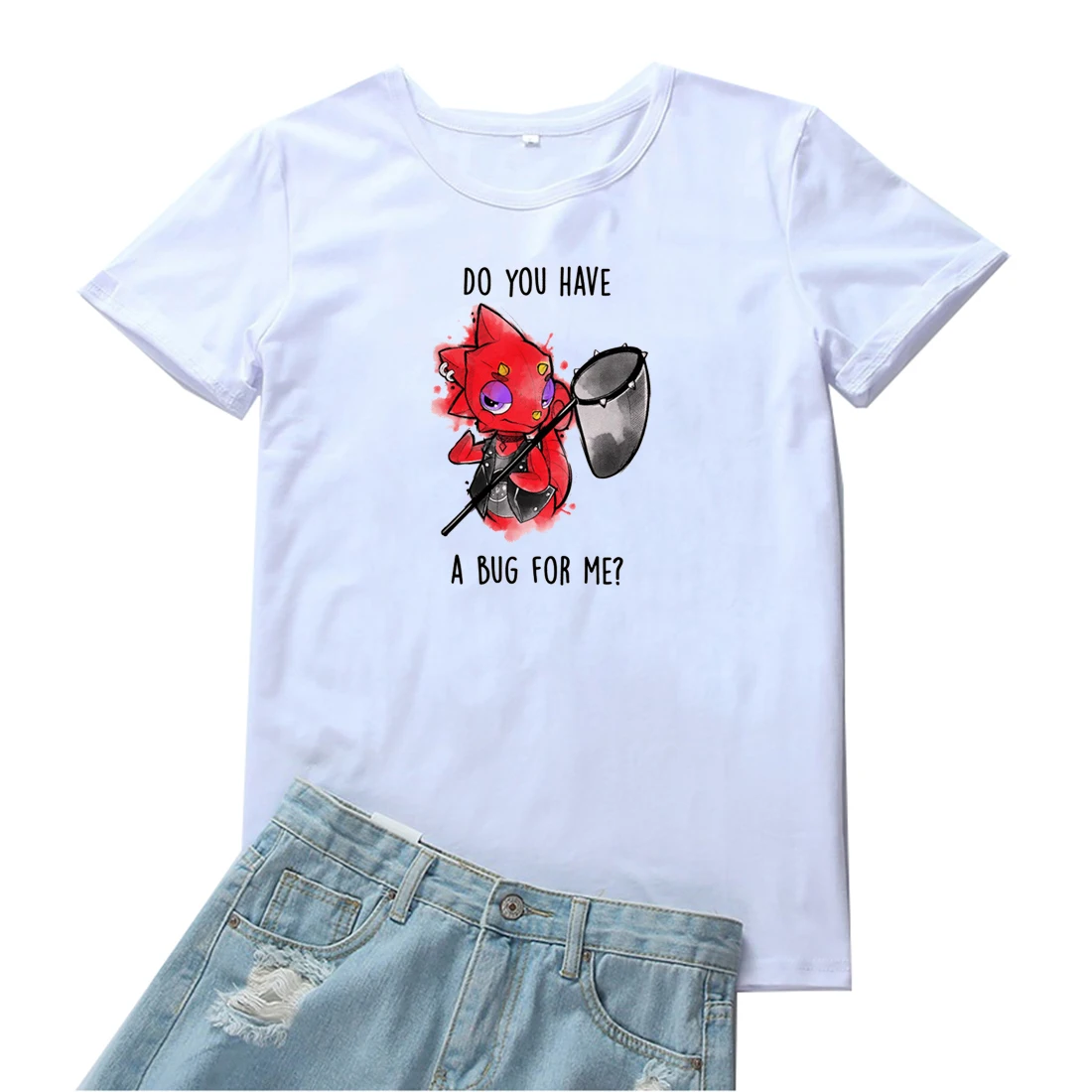 

Есть ли у вас Жук для меня, женская футболка с рисунком динозавра, графические футболки, женские кавайные повседневные футболки с круглым вырезом, женская готическая одежда