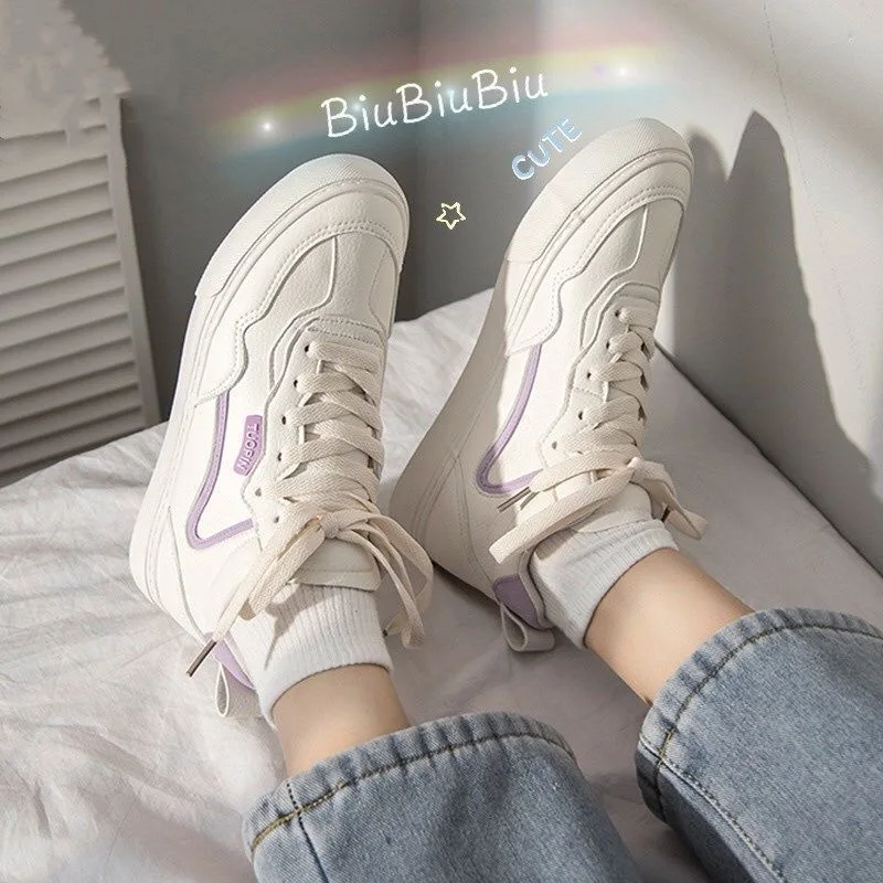 

Women's Platform Shoes Tennis Female Women Casual High Women Sneakers Sports Shoes For Girls 2021 Autumn Flats Vulcanize Shoes