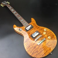 standard electric guitar mahogany body quilted maple top rosewood fingerboard chrome hardware trans brown gloss finish