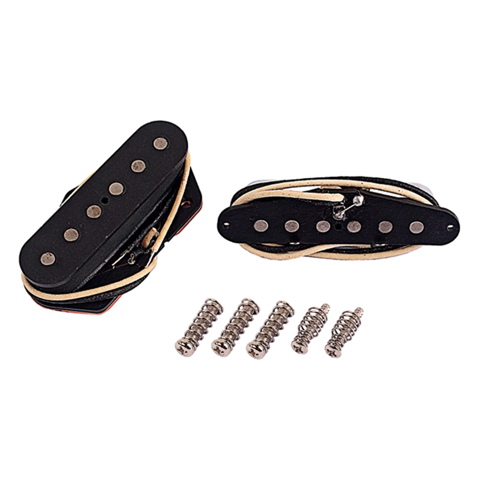 

Alnico 5 Neck and Bridge Pickups with 5pcs Screws and Springs Accessories for TL Eleciric Guitar