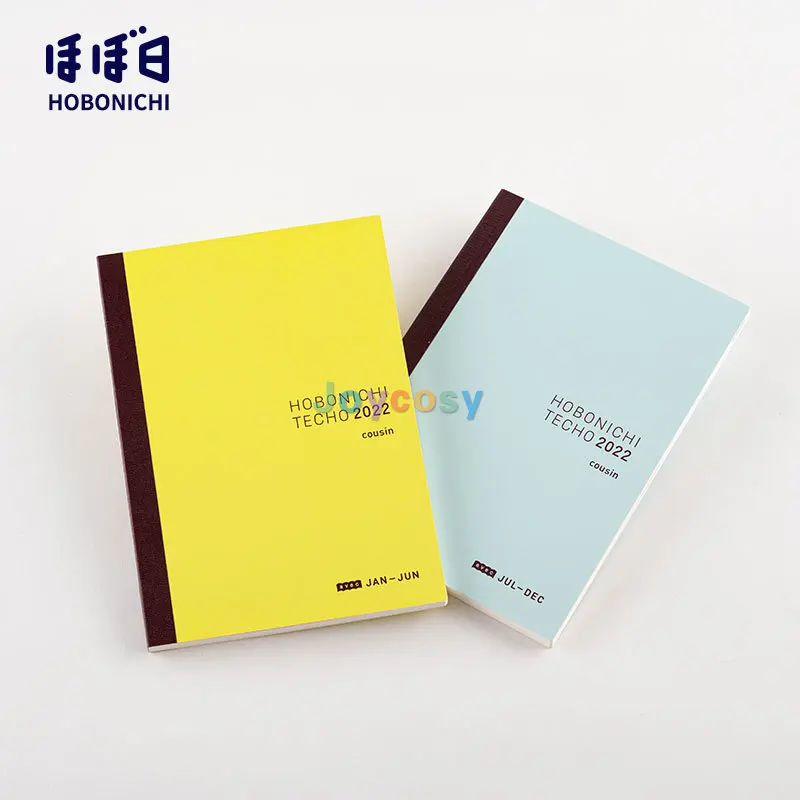 Блокнот Hobonichi 2022 Cousin Avec (начинается в январе) [начиная с понедельника] размера A5