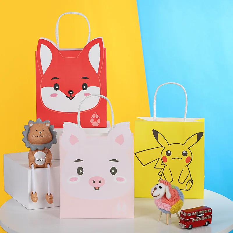 Покемон Пикачу Снова в школу Детский аниме мультяшный милый тоут сумка подарок