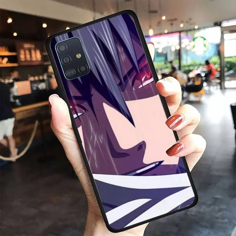 

Anime Uchiha Sasuke Phone Case For Samsung A6 A7 A8 A10 A11 A20 A21 A30 A31 A40 A50 A70 A80 A91 Plus S E Cover