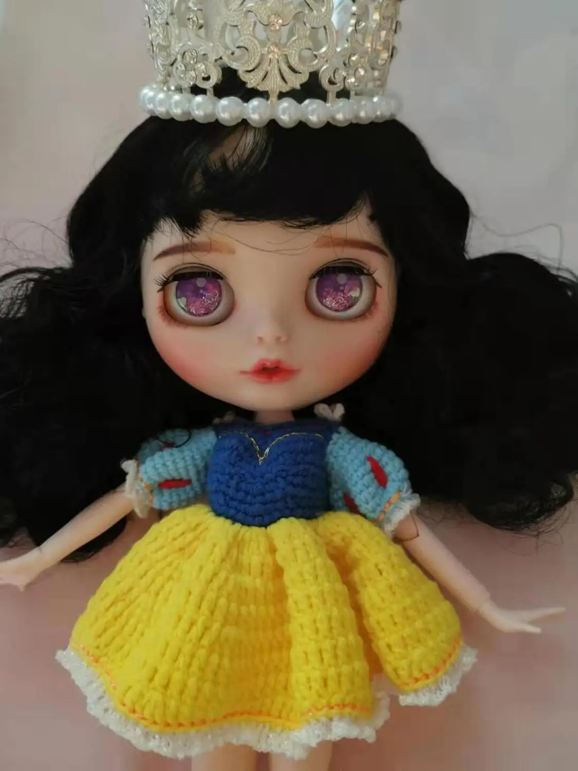 Кукла с чёрными волосами. Без одежды.|Куклы| |