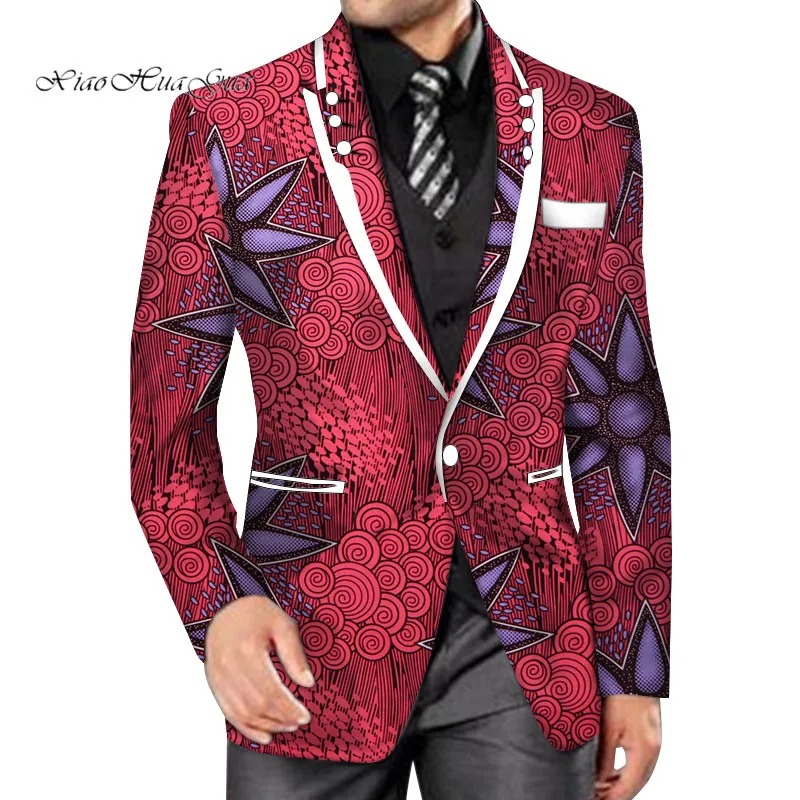 Новинка 2020 Мужской Блейзер модная африканская Дашики Мужская одежда Свадебный