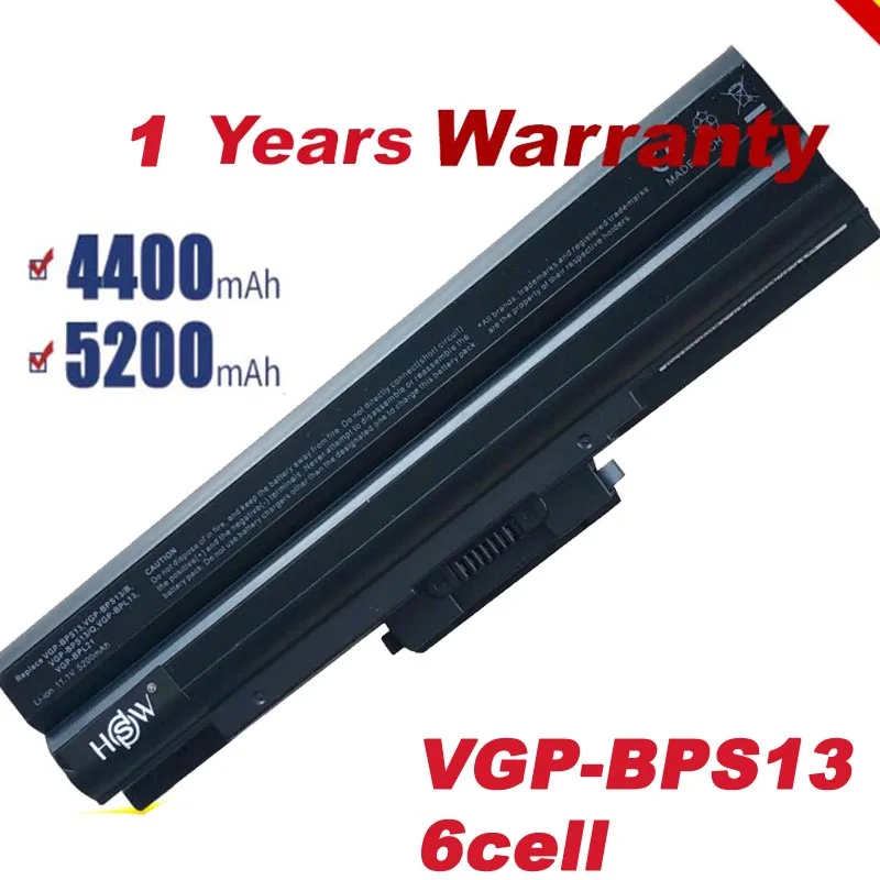 Аккумулятор для ноутбука SONY VGP-BPS13B/B VGP-BPS13B/Q VGP-BPS13B VGP-BPS21 VGP-BPS21A Бесплатная доставка |