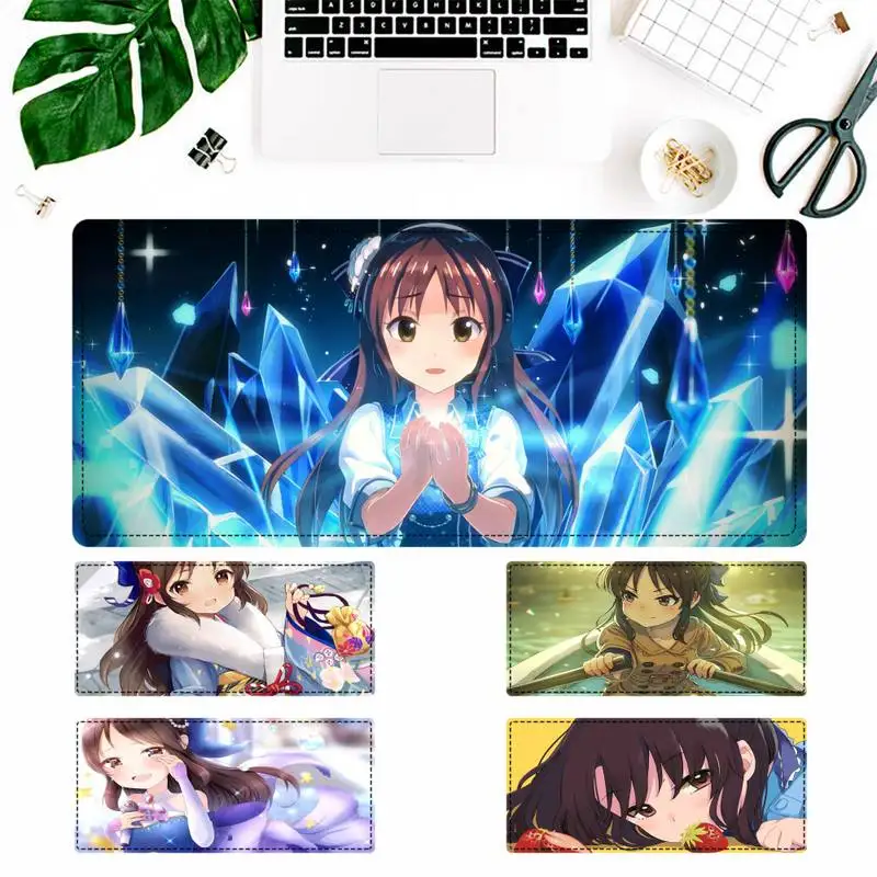 

30x80cm THE iDOLM STER Arisu Tachibana Gaming Mouse Pad Gamer Keyboard Maus Pad Desk Mouse Mat Game Accessories For Overwatch