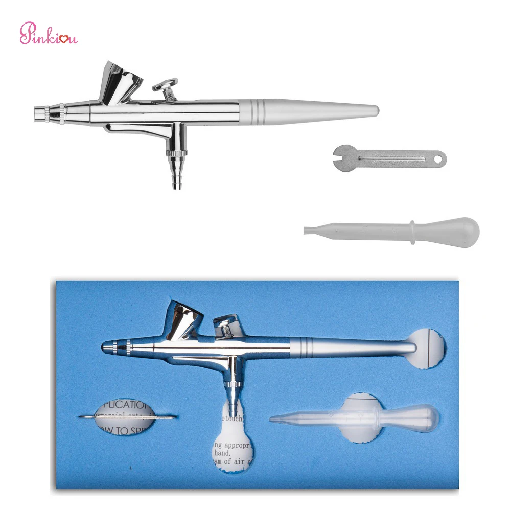 Игольчатый Аэрограф 0 4 мм пистолет распылитель для макияжа кисть боди арта