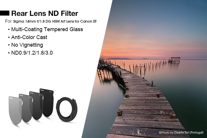 Комплект нейтральных фильтров для заднего объектива Sigma 14 мм F1.8 DG HSM крепление Canon