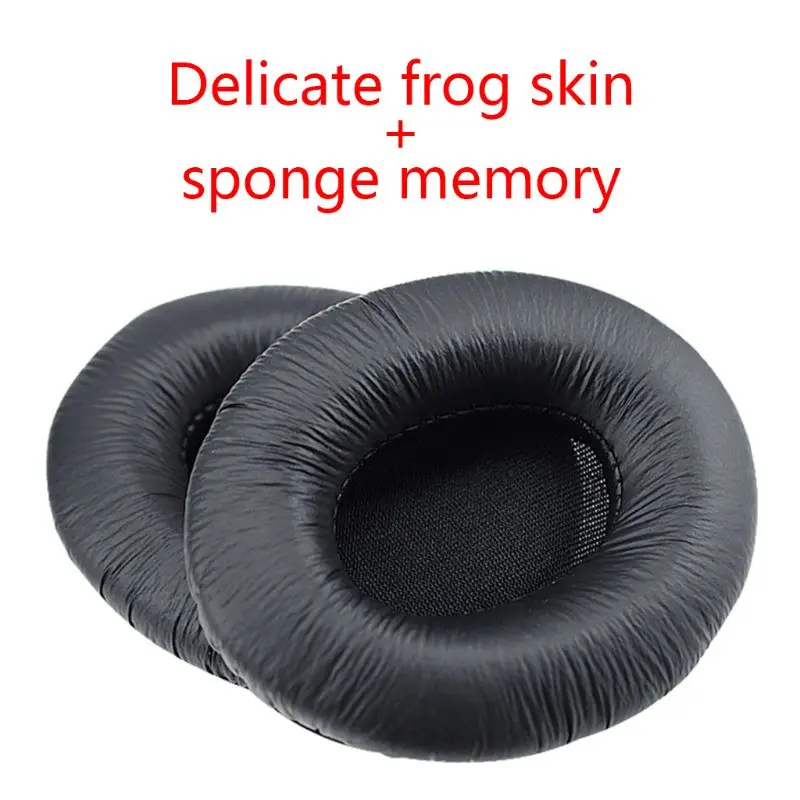 

1Pair Ear Pads Cushion Leather Earpads Cover for Senn-heiser PC151 PC166 PC330 PC333d Headphones