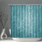 Водонепроницаемая занавеска для ванной с 3D рисунком