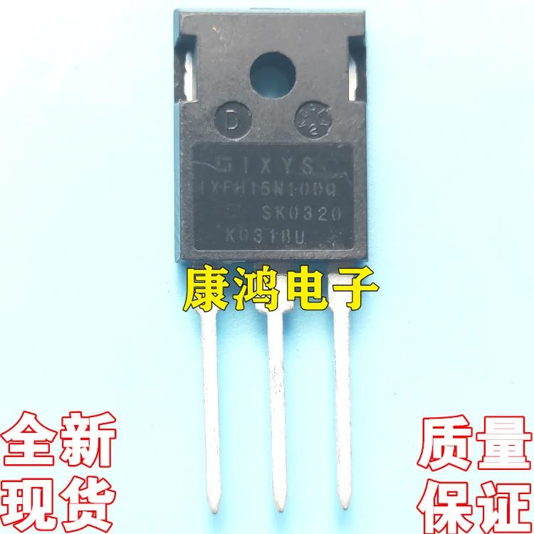 Оригинал 2 шт./IXFH15N100Q TO-247 MOS 15A 1000V