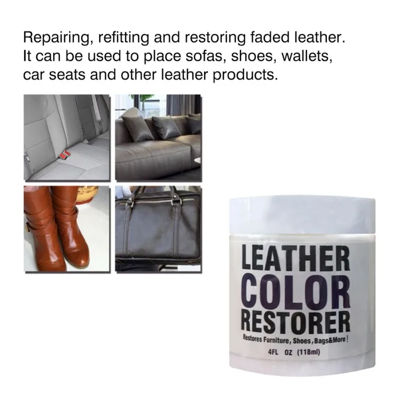 2020 реставратор кремового цвета кожи для кожаной