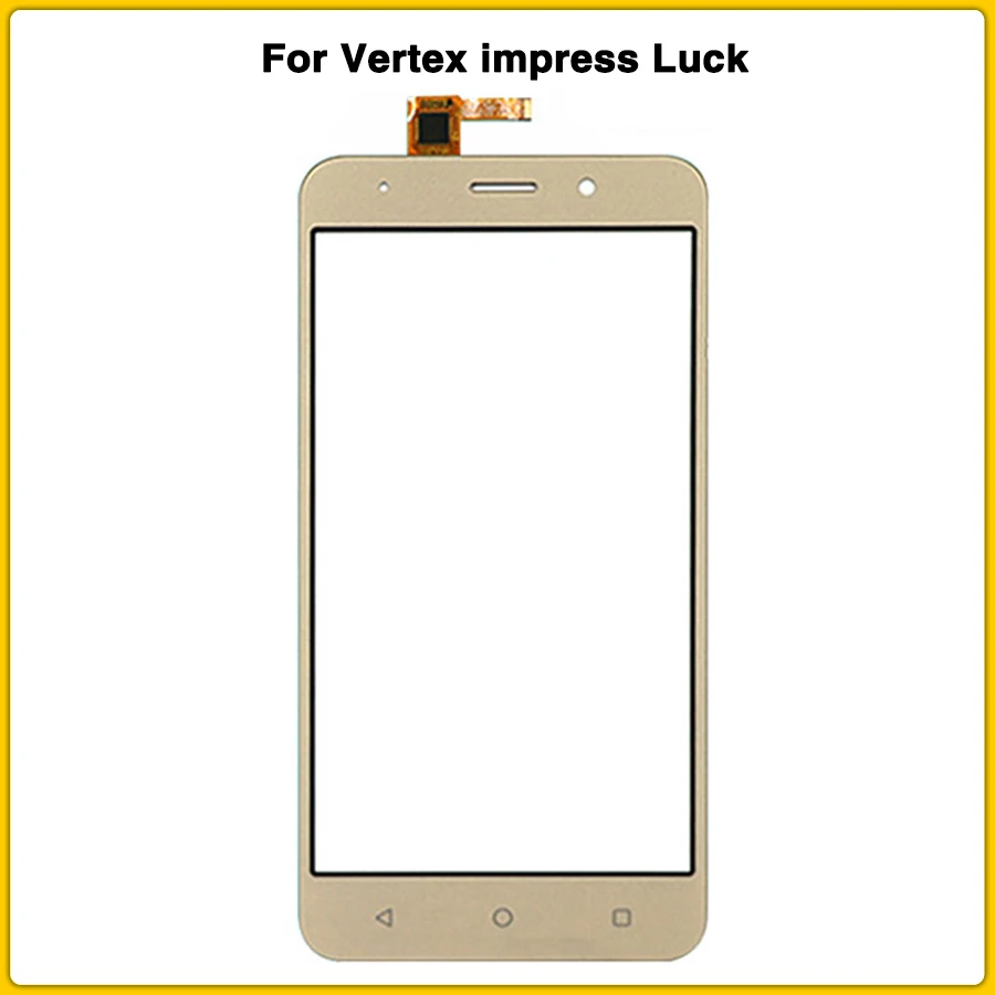 Новый удачный сенсорный экран для Vertex impress Luck Сенсорная панель дигитайзер сенсор
