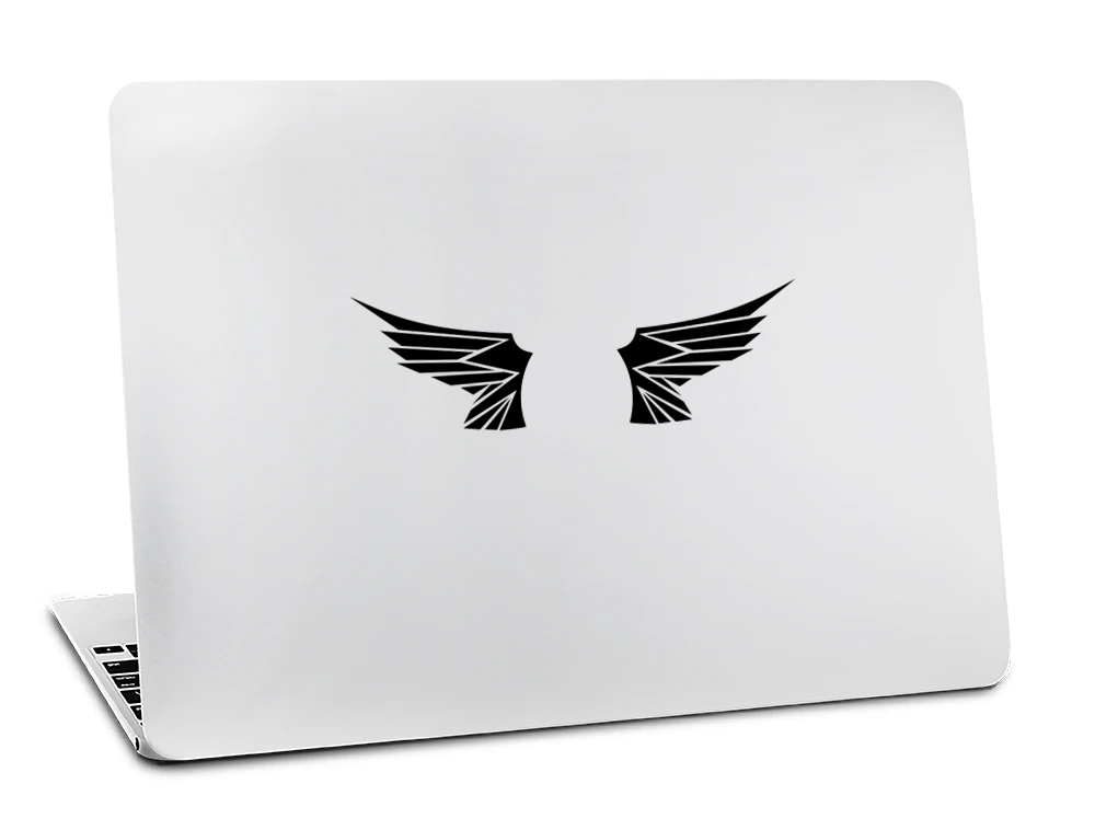 Крылья угол для логотипа для Apple Наклейка для Macbook Skin Air 11 13 Pro 13 15 retina компьютер ноутбук виниловая Adesivo наклейка