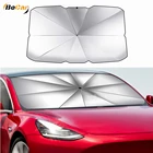 Обновленный ветровой зонт для Tesla Model 3, модель Y, модель S, модель X, солнцезащитный экран на переднее окно