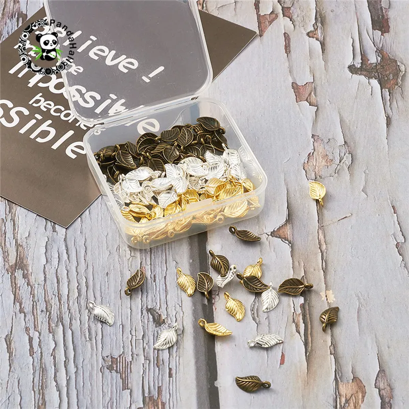 1 коробка подвески из сплава в тибетском стиле для ювелирных изделий ожерелья