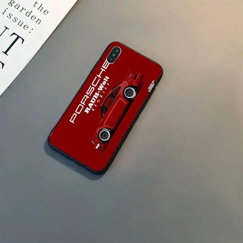 Чехол для iPhone 11 8 7 6 6S plus X XS MAX 5 5S XR 12 Pro max se 911 спортивный автомобиль Япония jdm drift RWB