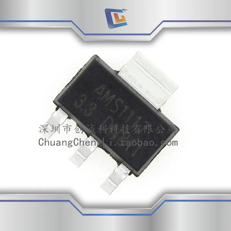 100% New&amporiginal AMS1117-3.3 1A |