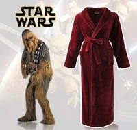 anime star cosplay wa chewbacca bath robe bathrobe cloak cape costume hooded homewear