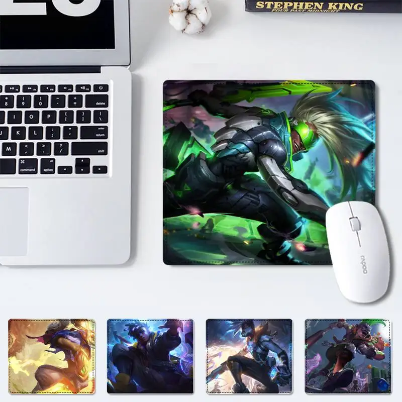 

Cute League of Legends Ekko office Mat Keyboard Mat Desk Durable Desktop Mousepad Rubber Gaming Small Mouse Pad Office Mouse Mat