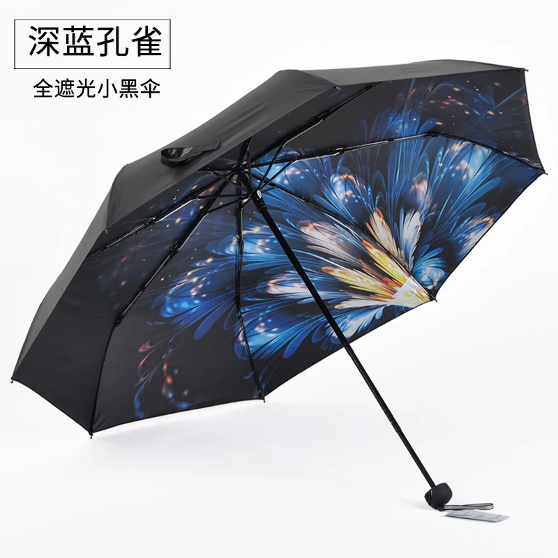 Защита от солнца защита ультрафиолета и дождя двухцелевой зонт виниловый