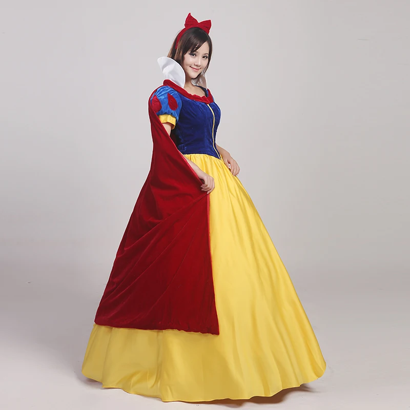 Новинка платье Белоснежки костюм Снежной Королевы принцессы Анны для