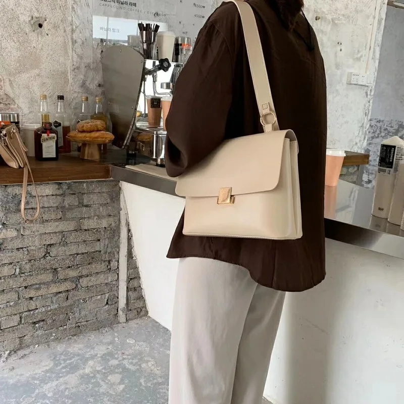 

Messenger Bag 2021 New Korean Ins Bag Retro Small Crowd Bag Fashion Pu Women's Bag Trend Small Women's Bag