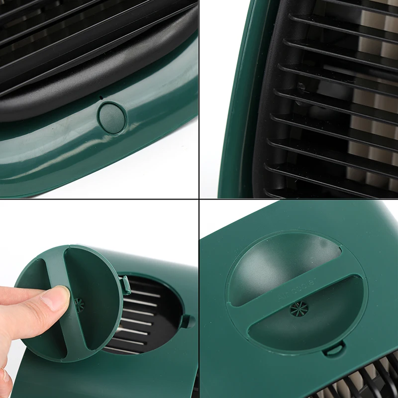 

USB Desk Portable Air Cooler Fan AirConditioner Light Desktop For Office Bedroom