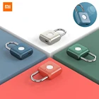 Смарт-замок Xiaomi с отпечатком пальца, Водонепроницаемый Электронный кейс для багажа с защитой от кражи и USB
