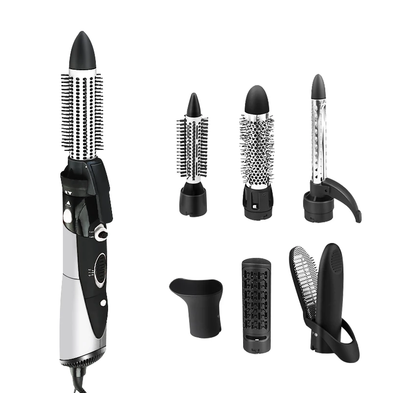 

2020 new arrive One Step Hair Dryer Hot Air Brush Hair Straightener Comb Curling brush hair styling tools for woman