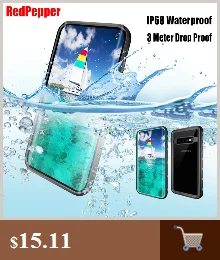 Водонепроницаемый чехол для IPhone 6 Plus SE 5S, оригинальная серия RedPepper Dot IP68, чехол для подводного плавания из ТПУ для IPhone 7 8 ISE3