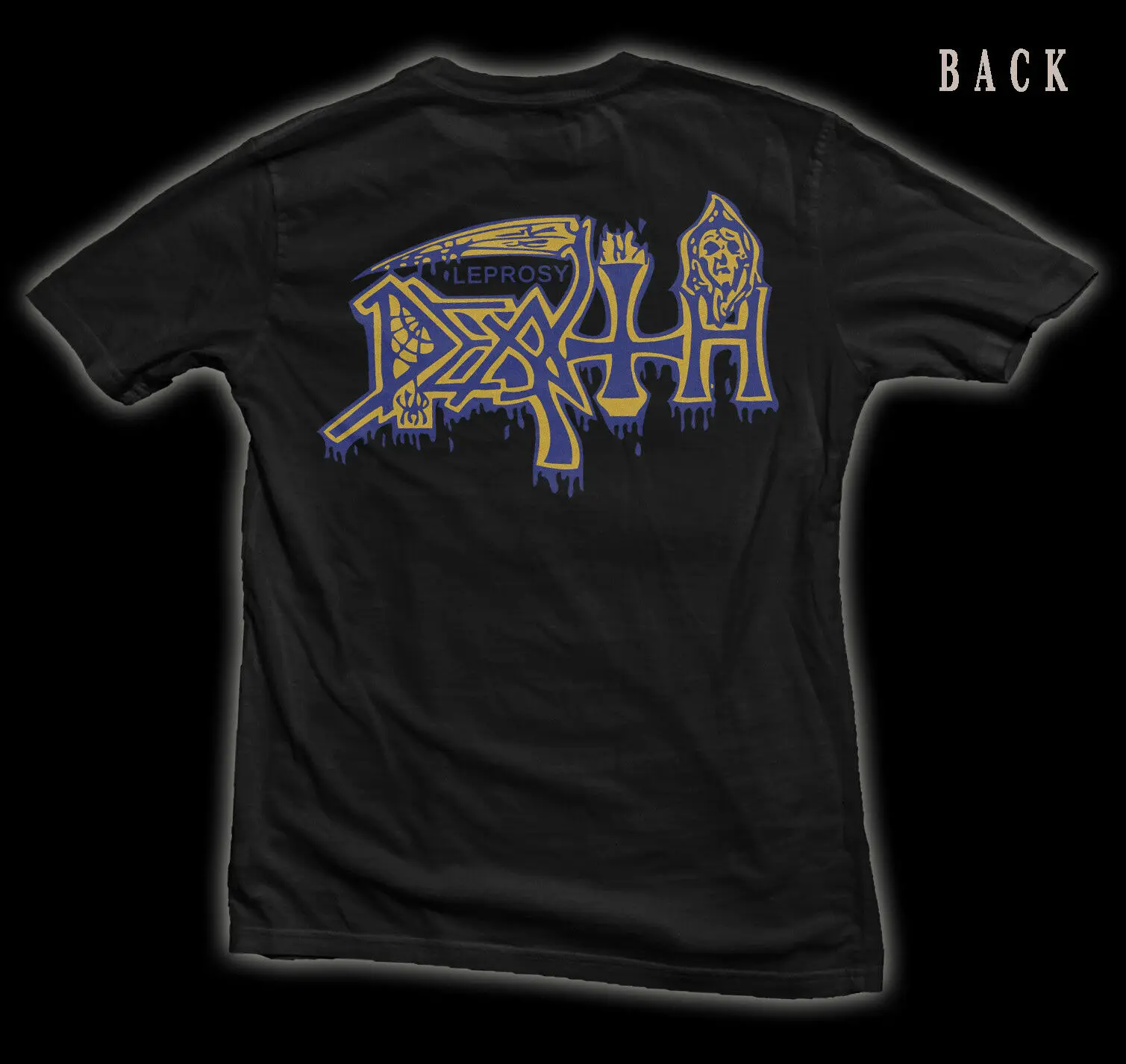 

DEATH-Leprosy-Death Metal,-Cannibal Corpse-Obituary ,T-shirt 2 Side