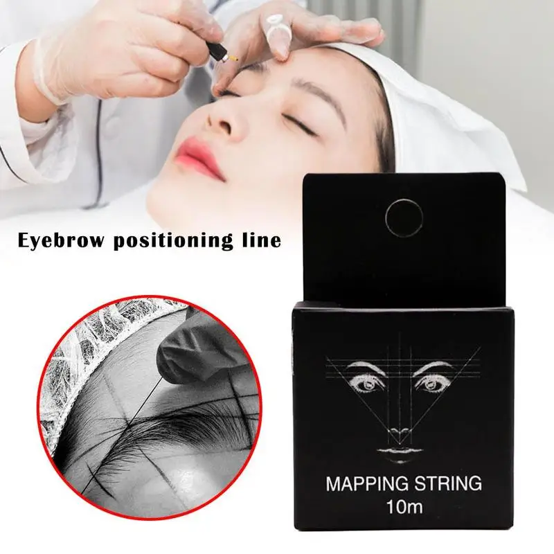 

Tattoo Positioning Line With Wink Eyebrow Pre-Ink Line Strings Pen Permanent Makeup Brow Mapping Marking R9P2
