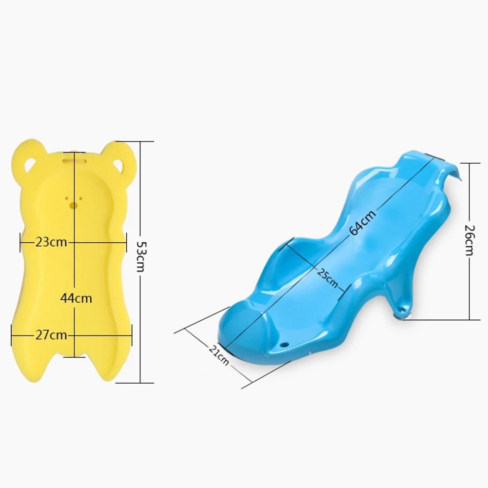 

Baby Infant Soft Bath Sponge Seat Newborn Anti-slip Sponge Foam Pad Baby Bath Tub Bathing Pad Kids Cushion Sponge Bathroom Pad