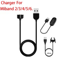 Провод для зарядного устройства для Xiaomi Mi Band 6 5 4 3 2, умный Браслет для Miband 5 6, зарядный кабель Miband 4 3, USB-кабель для зарядного устройства