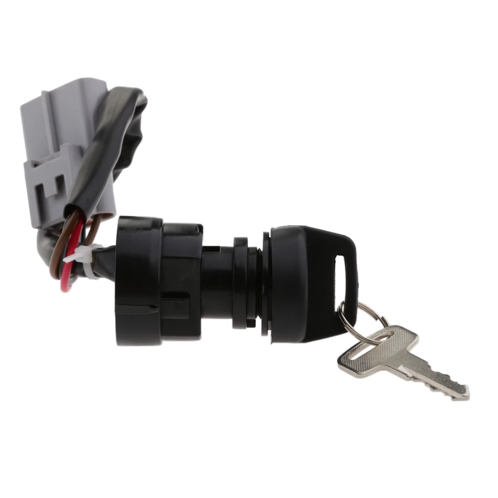 Новый 3 проводной переключатель ключей зажигания для YAMAHA GRIZZLY 660 YFM660 2002 2006|Детали и