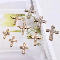 high quality metal alloy cross charms pendants for jewelry making findings diy cross necklace pendants accessaries