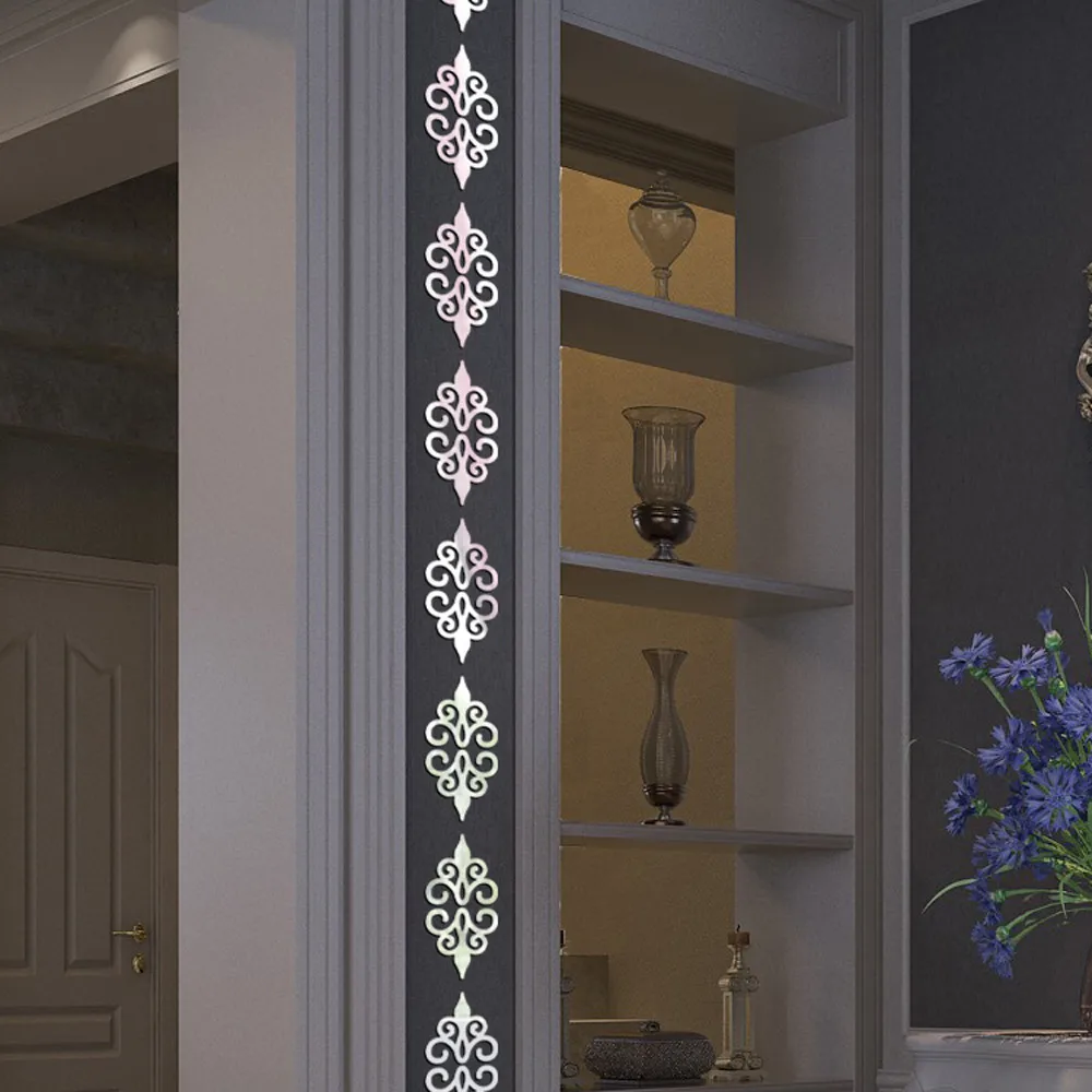 10 шт. Многоразмерные х на площади Тяньаньмэнь клейкие плитки 3D DIY зеркальные