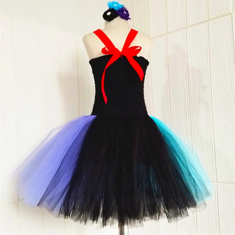 Тряпичная кукла юбка-пачка для девочек платье с принтом &quotКошмар перед