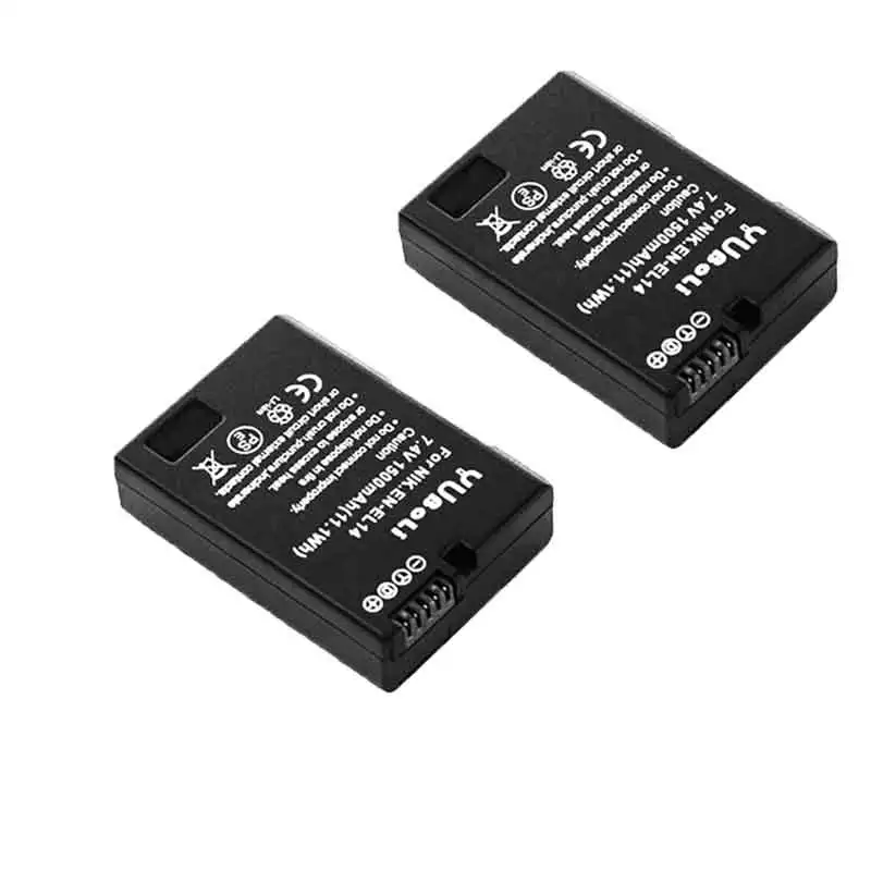 2x декодировать bateria EN-EL14 EN-EL14a ENEL14 RU EL14 EL14a Батарея для Nikon D3100 D3200 D3300 D5100 D5200 D5300 P7000 P7700